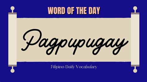 pagpupugay in english|pagpupuyat in English .